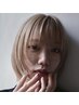 [カット＋前髪、顔まわりだけのストレートor縮毛矯正]  ￥11,000