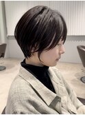 ショートカット / ショートボブ / ブルーブラック / 群馬太田