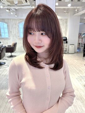 リコバイアフロート(riko by afloat) レイヤーカット/前髪カット/学割U24/顔周り[stylist竹田]