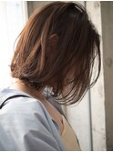 イルミナカラーで作る ナチュラルブラウン グレーベージュ