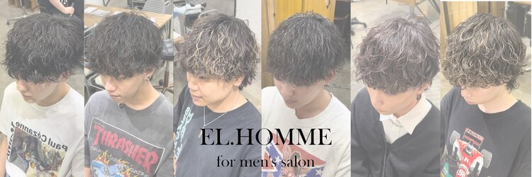 エルオム(EL.HOMME)のサロンヘッダー
