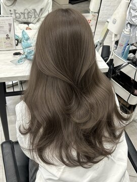 アマトウキョウスマートサロン(AMA TOKYO×Smart Salon) オリーブベージュ ベージュカラー 透明感カラー