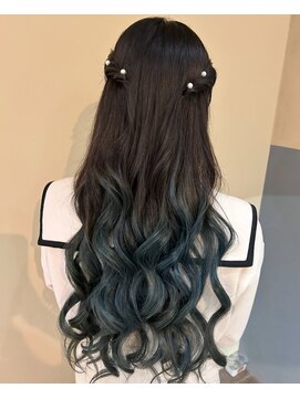 ヘアメイク ギャリス 北新地店(HAIR MAKE SALON Gallis) ハーフツイン