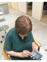 レンジヘアー(lange hair)&nbsp;gray color