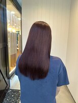 ココロヘアー 住吉店(Cocolo hair) ピンクレッドカラー