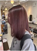 ブリーチ、カット、カラー、トリートメント