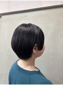 くびれヘア/暗めカラー/アプリコットオレンジ/縮毛矯正