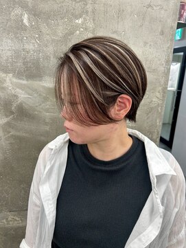 キング 梅田店(K!ng) 縮毛矯正髪質改善レイヤーカットトリートメント心斎橋美容室