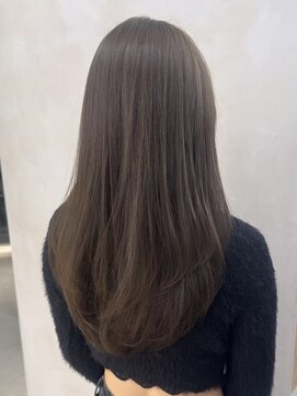 ミース(MIES) ブリーチなしベージュ/柔らかカラー/難波カラー/担当者あまね