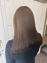 カノエ 宇部小串店(canoe) オリーブベージュ/髪質改善縮毛矯正/髪質改善/韓国風/レイヤー