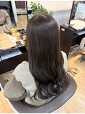 透明感のあるブラウンカラー