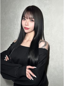 ザシェノンウメダ(THA CHAINON UMEDA) イメチェン/ピンクベージュ/アンブレラカラー/前髪/心斎橋