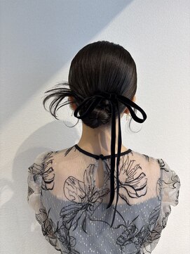 ベルバイリトル(belle by little) カチモリヘアアレンジ