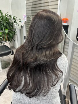 アロ 大阪梅田(alo) 【苗代萌】ブリーチなしでできるグレージュカラー