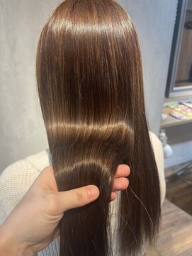 エテルネ 大宮店(E:terne) 〇ブリーチなしキャラメルブラウン〇