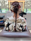 カチモリヘアアレンジ