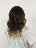 リシャルム 新保店(Re charme)&nbsp;【遊び心カラー】イエローインナーミディ
