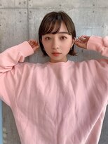 トイロ 渋谷(Toiro) 外はねボブレイヤーボブシースルーバング