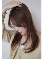 ブゾン(buZon) 【buZonブゾン】毛先ワンカールロング