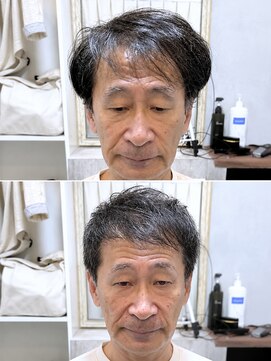 リライブ 名古屋(RELIVE) 40代50代60代M字ベリショアップバングメンズ名古屋国際センター