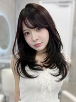 リアン 本厚木(LIAN)&nbsp;レイヤーカットハッシュカットミディアムレイヤー顔周りカット