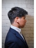 束感ショートアップバング