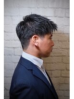 グレイスフルバーバー 赤坂見附店 束感ショートアップバング