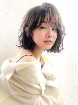 エース (ACE) ACE横浜　ラフ感ショートボブ×ヌーディーグレージュ