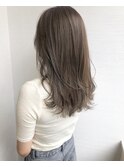 __ミルクティーグレージュ×インナーハイライト×りんご幹細胞