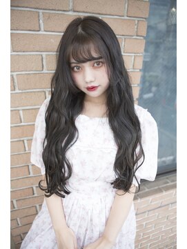 サロンドミルク 原宿(salon de MiLK) 【salon de MiLK 原宿】大人かわいいブルージュ×ゆるウェーブ