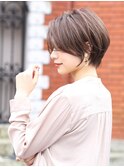 ショートボブ髪型20代30代40代50代前髪あり前髪無し面長丸顔