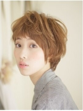 ヘアリゾートエーアイ 北千住店(hair resort Ai) ミディアム/マロンベージュ/Ａラインボブ/かきあげ/北千住