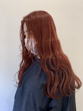 オンヌ(onnu) ワンブリーチでできるチェリーレッド◎