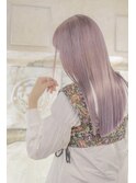 透明感パールホワイト アッシュピンク ダブルカラー 柏 d