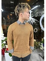 ルーツ ヘア デザイン(roots hair design)&nbsp;西大橋★新町美容室★roots★メンズブリーチ★メンズカット