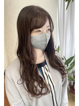 フレア 心 武庫之荘(flare) ゆるふわロング＊グロービオラカカオ