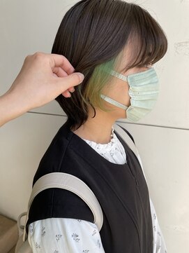 クララ サカエ(CLALA Sakae LA.DONNA group) グリーンイヤリング