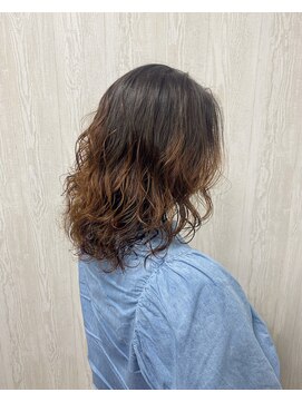 テーラヘアー 鎌ケ谷店(TELA HAIR) スパイラルパーマ×ミディアムウルフ