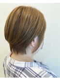 ショートボブ【スタジオアルファプラス日暮里】