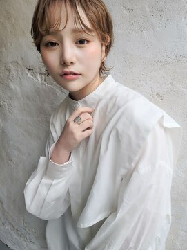 カライングドゥ(ing deux) 大人可愛い20代30代40代暗髪丸みベリーショート◎