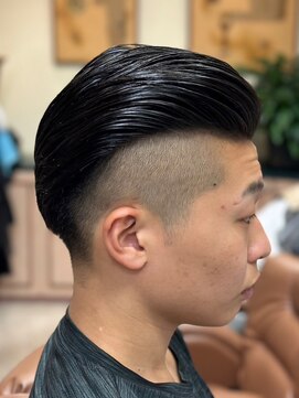 アポロカットステージ 相模大野店 アップバング/ツーブロックマッシュ<理容室>[メンズ/相模大野]