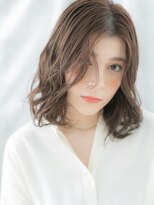 ドクターズサロン LAB 小山店&nbsp;濡れ髪くせ毛風センターパート髪質改善ミディb小山20代30代40代