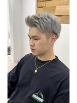 アジールヘア 所沢プロペ通り店(agir hair) アップバングツーブロックバーバーフェードツイストメッシュ