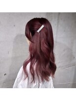 ガルボヘアー 名古屋栄店(garbo hair)&nbsp;#カシスピンク#ピンクカラー#10代#20代#名古屋