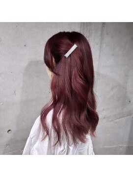 ガルボヘアー 名古屋栄店(garbo hair) #カシスピンク#ピンクカラー#10代#20代#名古屋