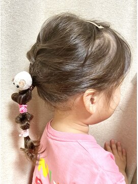 ラシクベル(Lashiku Belle) キッズ編みおろしヘアアレンジ♪