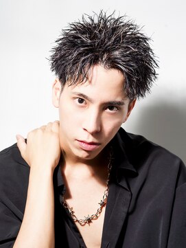 アルファ 新宿(alpha) フェザーパーマ/刈り上げセンターパート/サーフカール[新宿]