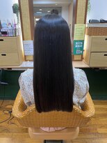 ヘアー マジック 国立店(Hair Magic)&nbsp;ストレートロング×ブラウンカラー
