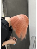 プネル(punel)&nbsp;コーラルオレンジ　ケアブリーチ　原宿　久保山