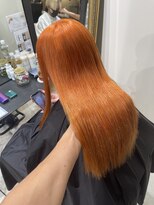 アミル(amiLe)&nbsp;オレンジ/派手髪/ロング/D